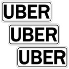 3pcs Delivery Vehicle Car Magnet  Flex Driver Car Signs  Delivery Driver White