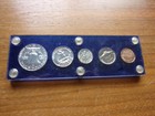 1962 U s  Unc  Gem 5-coin Silver Proof Set Capital Coin Holder