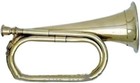 Civil War Era Solid Brass Bugle Us Military Cavalry Horn New