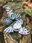 Dragon Wing  Eye  Metal Fidget Spinner Rainbow Toys Boys Girls Adult Edc         