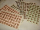A Collection Of Iraq Postage Stamp Sheets Featuring King Faisal Ii
