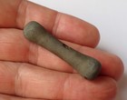 A Rare Clay Wig Curler From The 18th  Century - Post Medieval Curler - Hairdress