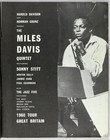 Miles Davis Sonny Stitt     Rare Original 1960 Uk Concert Tour Program