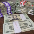 Best Prop Aged  20 Bills X 25   Novelty Purposes Only 