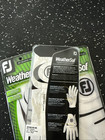  3-pack  Footjoy Weathersof Mens Golf Gloves Pick Size Mlh Mrh Weathersoft