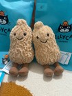 New Jellycat Peanut Plush 15cm Brand New With Tags With Dust Bags