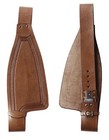 Horse Western Adult Tooled Light Brown Leather Replacement Saddle Fenders 5256lb