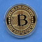 Anonymous Bitcoin 1oz Silver Proof Guardian 24k Gold Finish Limited Edition  83