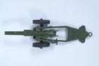 Vtg Dinky Mecanno  693 Diecast Howitzer Gun Cannon Wheeled Artillery Army Green