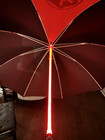 Disney Parks Lightsaber Umbrella Light Up Red Sith Galactic Empire New With Tags