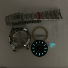 40mm Stainless Steel Watch Case With Band Kit For R Milgauss Eta 2824