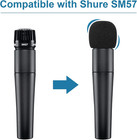 Windscreen For Sm57  6pack Microphone Pop Filter Compatible With Shure Sm57  Mic