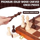 20 Inch Super Large Wooden Chess Set  Hand-carved Wooden Chess Pieces With 4    
