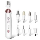 Professional Manicure Pedicure Kit  Electric Nail File Set  Cordless Electric   