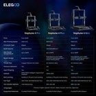 Elegoo Neptune 4 Plus neptune 4 Max Fdm 3d Printer 500mm s With 300  c Nozzle