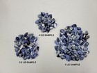 Small Tumbled Sodalite Crystals Natural Healing Stone Gems Bulk For Pendants