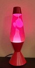 New Lava Lamp Xl 52 Ounce 16 3 In Pink Base Hot Pink Liquid Light Pink Lava