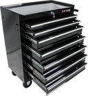 7-drawer Tool Box rolling Tool Chest W wheels Multifunctional Tool Cart Mechanic