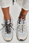 Free People Keen Jasper Zionic Sneaker Suede Hiking Ballad Blue Silver 9 5 9 New