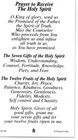 Prayer To Receive The Holy Spirit - Laminated  Holy Cards   Quantity 25 Cards