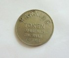 Cool Vintage Cincinnati Oh Parking Control T-11 Parking Token Coin