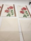 Vintage Anniversary Card Lot Of 2 Unused Cards With Roses And Scriptures Floral