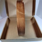 Wooden Letter C Piggy Bank With 2 Sheets Of Letters numbers Stickers New In Box