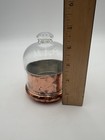 Williams Sonoma Hammered Copper Butter Keeper Round