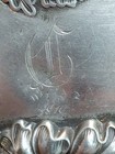 Antique Silver Vanity Hand-held Mirror