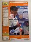 Wheaties Joe Torre World Series Champions Empty Cereal Box Flat - Yankees    