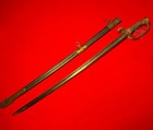 Antique Original Civil War  French Empire Officer s Sword M 1828 With Scabbard