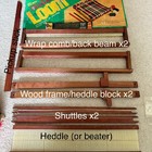 Vintage Loom 20 Inch Table Top Weaving Loom Complete Kmart