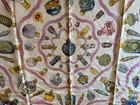 Vintage Hermes Scarf Pourvu Qu  On Ait L ivresse Parfum Bottles 90x90 Cm Silk