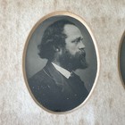 Charles Loring Elliott   Woman Tintype Antique C1860 Framed Faint Writing