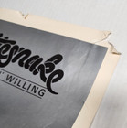 Whitesnake Ready And Willing  Record Store Promo Poster 1980 Original 24  X 24 