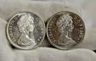  2  1965 Canada Silver  800 Dollar  1 Nice Uncs