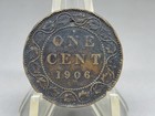 Lot Of 5 Canadian Large One Cent Coins 4 X 1906   1 X 1909 Canada