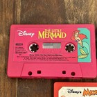 Vtg 3 Disney Storybook Cassette Tapes Little Mermaid Wizard Of Oz Mickey Mouse 