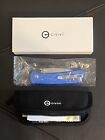 Civivi Qubit Lock 3  14c28n Blue Aluminum Pocket Folding Knife Cc22030e-3 New