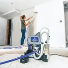 Graco Stand Airless Paint Sprayer 0 375-hp W  4  Whip Hose   Pressure Roller Kit