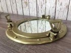 12 Inch Brass Porthole Mirror Nautical Wall Working Ship Cabin Window  D  cor