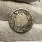 1872 Colombia 1 Decimo Km-151 1 133k Mintage - Free Usa Shipping  B2848