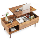 Lift Top Coffee Table With Storage Living Room Table With Hidden Compartment