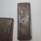 Vintage Letterpress Printing Block Lot Of 3 