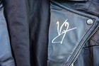 Vince Neil Motley Crue Owned   Signed Junker Designs Leather Jacket Sixx Lee