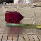 Gorham  Cabachon Ruby Crystal Water wine Glass  16 Available