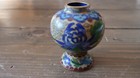 Small Antique   Vintage Cloisonne Vase 2 3 8 