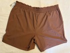 Mondetta Women s Pull On Shorts Xl Inseam 6 Inches Mocha Mousse Performance