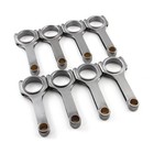 H Beam 5 700  2 100   927  Bronze Bush 4340 Connecting Rods Suits  Chevy Sbc 350