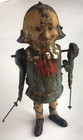Gunthermann Drummer Boy Clockwork Cold Painted Tin C1890s Vtg Antique Scarce